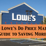Does lowes do price match