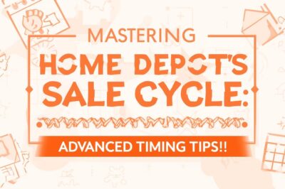 Mastering Home Depot’s Sale Cycle: Advanced Timing Tips!