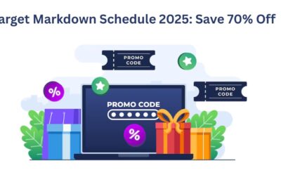 Target Markdown Schedule 2025: Save 70% Off
