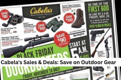 Cabela’s Sales & Deals: Save on Outdoor Gear
